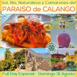 Full Day Especial - Domingo 31 de Agosto /// Disfruta de la Naturaleza, Sol, Naturaleza, Río y Camarones de CALANGO